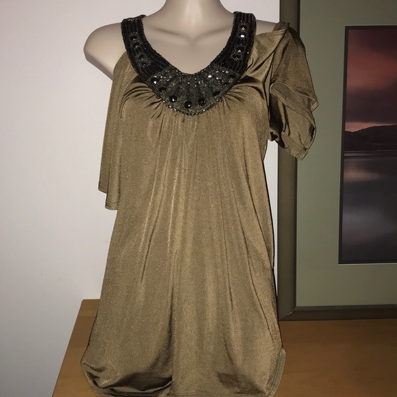 Bebe Sz L Made in U.S.A. Top NWT - Picture 2 of 8